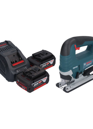 Bosch GST 18V-125 B Professional Akku Stichsäge 18 V 125 mm Brushless + 2x Akku 5,0 Ah + Ladegerät