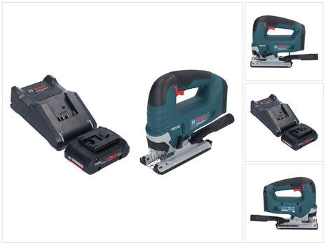 Bosch GST 18V-125 B Profesjonalna wyrzynarka akumulatorowa 18 V 125 mm bezszczotkowa + 1x akumulator ProCORE 4,0 Ah + ładowarka