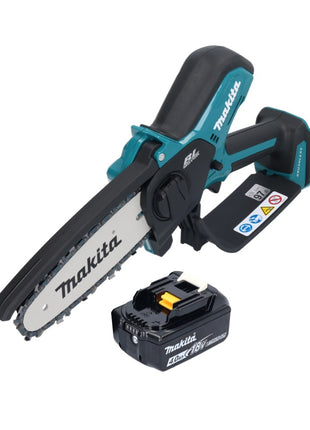 Makita DUC 150 M Akku Kettensäge 18 V 15 cm Brushless + 1x Akku 4,0 Ah - ohne Ladegerät