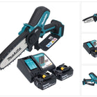 Makita DUC 150 RG2 Motosega a batteria 18 V 15 cm senza spazzole + 2x batteria 6,0 Ah + caricabatterie