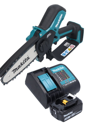 Makita DUC 150 SF Akku Kettensäge 18 V 15 cm Brushless + 1x Akku 3,0 Ah + Ladegerät