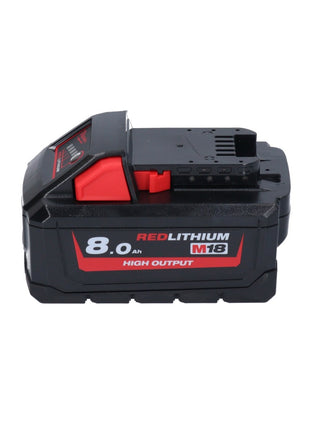 Milwaukee M18 BLHX-801X Akku Kombihammer 18 V 2,3 J Brushless + 1x Akku 8,0 Ah + HD-Box - ohne Ladegerät