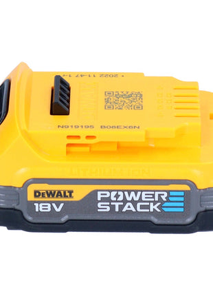 DeWalt DCW 682 NT cortador de tacos planos a batería 18 V 102 x 20 mm sin escobillas + 1x batería Powerstack 1,7 Ah + TSTAK - sin cargador