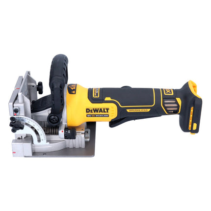 DeWalt DCW 682 E2T Akku Flachdübelfräse 18 V 102 x 20 mm Brushless + 2x Powerstack Akku 1,7 Ah + Ladegerät + TSTAK