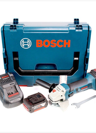 Bosch GWS 18-125 V-LI Akku Winkelschleifer 18V 125mm + 2x Akku 5,0Ah + Ladegerät + L-Boxx - Toolbrothers