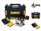 DeWalt DCW 682 D1T akumulatorowy frez do kołków płaskich 18 V 102 x 20 mm bezszczotkowy + 1x akumulator 2,0 Ah + ładowarka + TSTAK