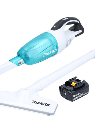 Makita DCL 181 FM1WX Akku Staubsauger 18 V 53 mbar 0,65 L + 1x Akku 4,0 Ah - ohne Ladegerät