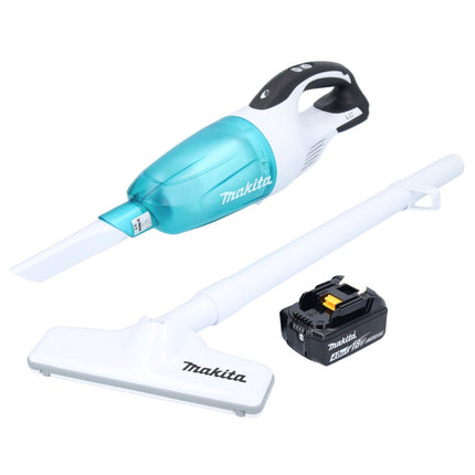 Makita DCL 181 FM1WX Aspiradora sin cable 18 V 53 mbar 0,65 L + 1x batería recargable 4,0 Ah - sin cargador