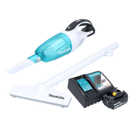 Makita DCL 181 FRM1WX aspirateur sans fil 18 V 53 mbar 0.65 L + 1x batterie 4.0 Ah + chargeur