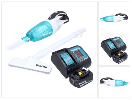 Makita DCL 181 FSF1WX aspirador inalámbrico 18 V 53 mbar 0,65 L + 1x batería 3,0 Ah + cargador