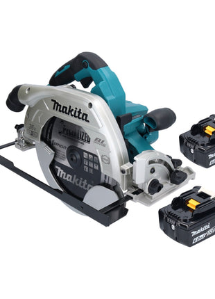 Makita DHS 900 G2U Akku Handkreissäge 36 V ( 2x 18 V ) 235 mm Brushless + 2x Akku 6,0 Ah + Bluetooth Adapter - ohne Ladegerät