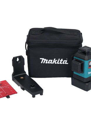 Makita SK 700 D Akku Multilinienlaser rot 12 V max. IP 54 10 m Solo - ohne Akku, ohne Ladegerät