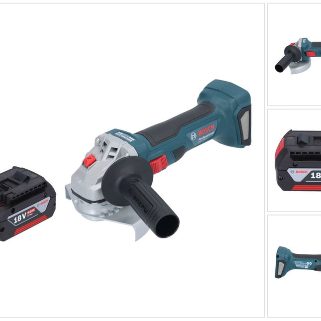 Bosch GWS 18V-7 Amoladora angular profesional sin cable 18 V 125 mm sin escobillas + 1x acumulador 4,0 Ah - sin cargador