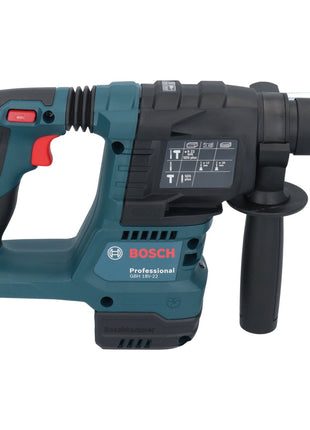 Bosch GBH 18V-22 Professional Akku Bohrhammer 18 V 1,9 J SDS Plus Brushless + 1x Akku 5,0 Ah - ohne Ladegerät