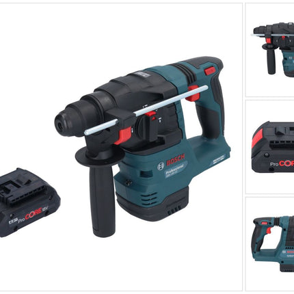 Bosch GBH 18V-22 Professional cordless hammer drill 18 V 1.9 J SDS Plus Brushless + 1x ProCORE rechargeable battery 4.0 Ah - without charger