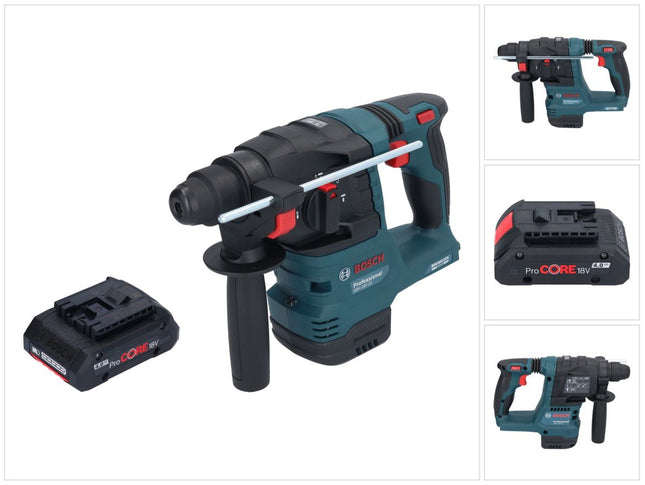 Bosch GBH 18V-22 Professional cordless hammer drill 18 V 1.9 J SDS Plus Brushless + 1x ProCORE rechargeable battery 4.0 Ah - without charger