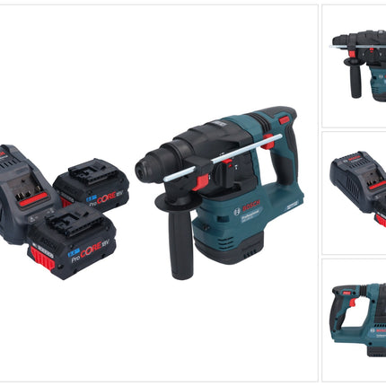 Bosch GBH 18V-22 Professional cordless rotary hammer 18 V 1.9 J SDS Plus Brushless + 2x ProCORE battery 8.0 Ah + charger
