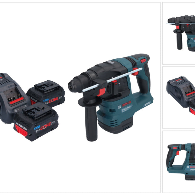Bosch GBH 18V-22 Professional cordless rotary hammer 18 V 1.9 J SDS Plus Brushless + 2x ProCORE battery 8.0 Ah + charger