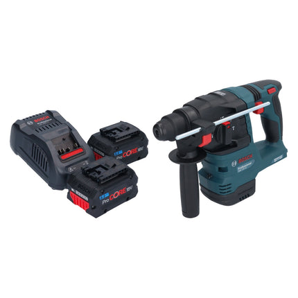 Bosch GBH 18V-22 Professional cordless rotary hammer 18 V 1.9 J SDS Plus Brushless + 2x ProCORE battery 8.0 Ah + charger