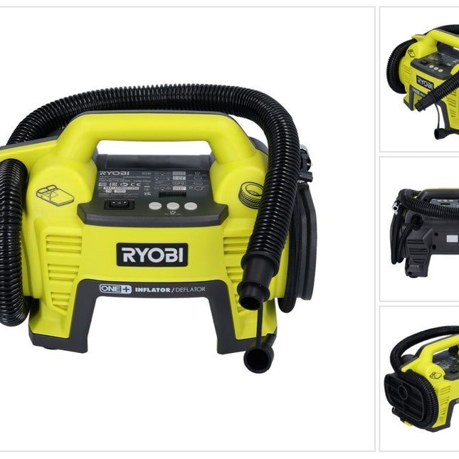 RYOBI R18I-0 Compresor 18 V 10,34 bar presión ( 5133001834 ) Solo - sin batería, sin cargador