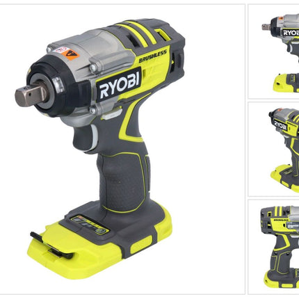 RYOBI R18IW7-0 ONE+ Avvitatore a impulsi a batteria 18 V 270 Nm 1/2" Brushless Solo ( 5133004220 ) - senza batteria, senza caricabatterie