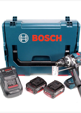 Bosch GSR 18 VE-EC Professional Akku Bohrschrauber mit 2x GBA 5,0 Ah Akkus + Ladegerät + L-Boxx - Toolbrothers