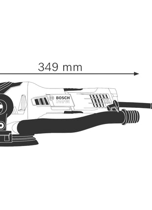 Bosch Professional GET 55-125 Exzenterschleifer 550 Watt 125 mm ( 0601257000 )