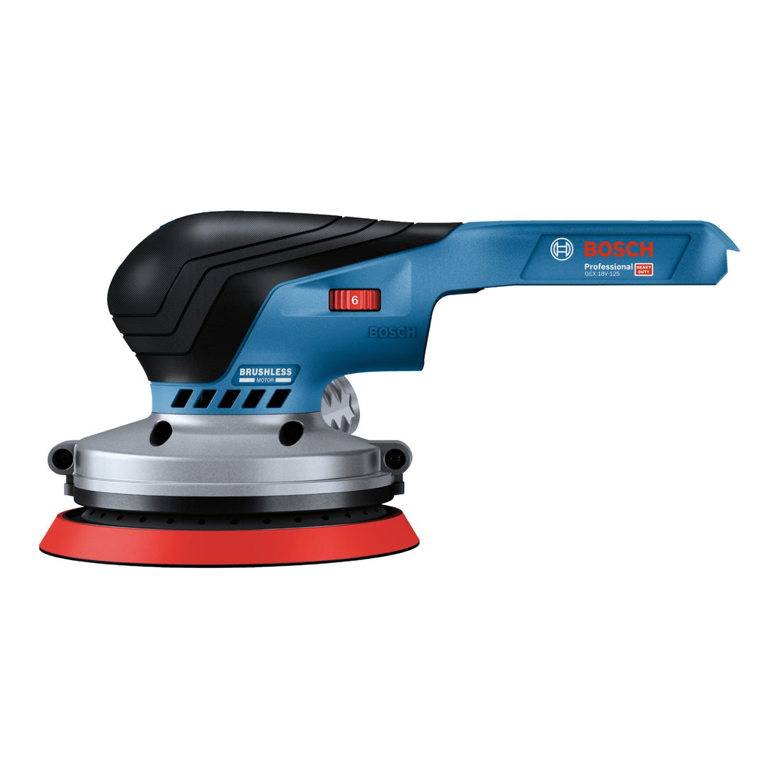 Bosch GEX 18V-125 Professional Akku Exzenterschleifer 18 V 125 mm Brushless ( 0601372201 ) Solo - ohne Akku, ohne Ladegerät