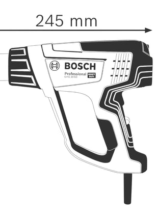 Bosch GHG 20-63 Professional Heißluftgebläse 2000 W 50 - 630 °C ( 06012A6200 )