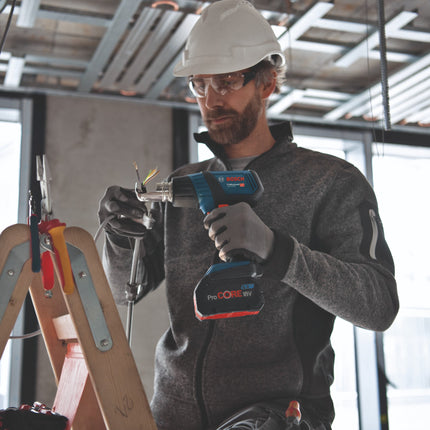 Bosch GHG 18V-50 Soffiatore d'aria calda professionale a batteria 18 V 300° C / 500° C ( 06012A6500 ) Solo - senza batteria, senza caricabatterie