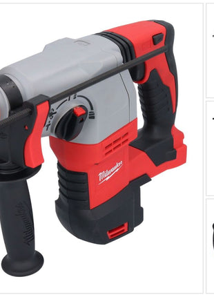 Milwaukee M18 HD18HX-0 Akku Kombihammer 18 V 2,4 J ( 4933408320 ) Solo - ohne Akku, ohne Ladegerät