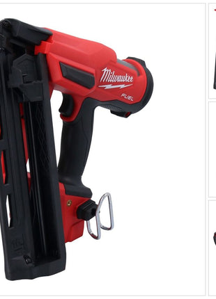 Milwaukee M18 FN16GA-0 Akku Nagler 18 V 32 - 64 mm Brushless Solo - ohne Akku, ohne Ladegerät