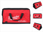 Bolsa de herramientas Milwaukee M18 FUEL 550 x 270 x 280 mm con bandolera rojo / negro