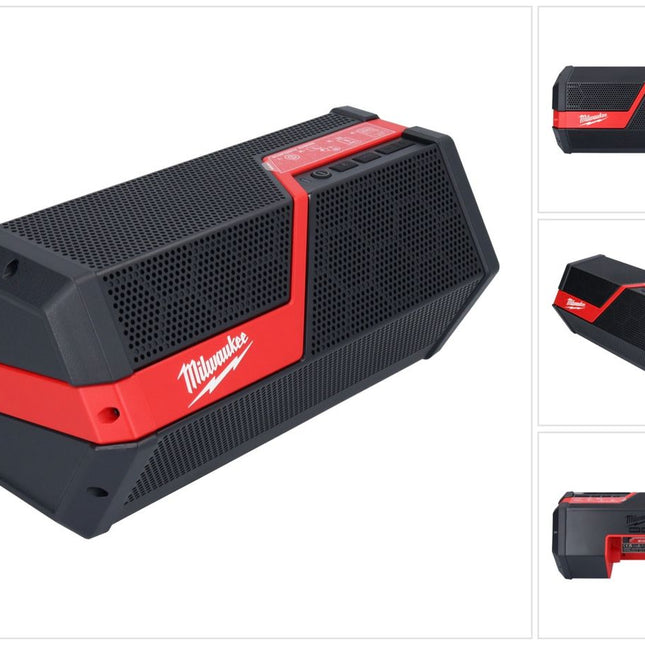 Milwaukee M12-18 JSSP-0 altavoz a batería 12 - 18 V Bluetooth (4933459275) IP54 Solo - sin batería, sin cargador