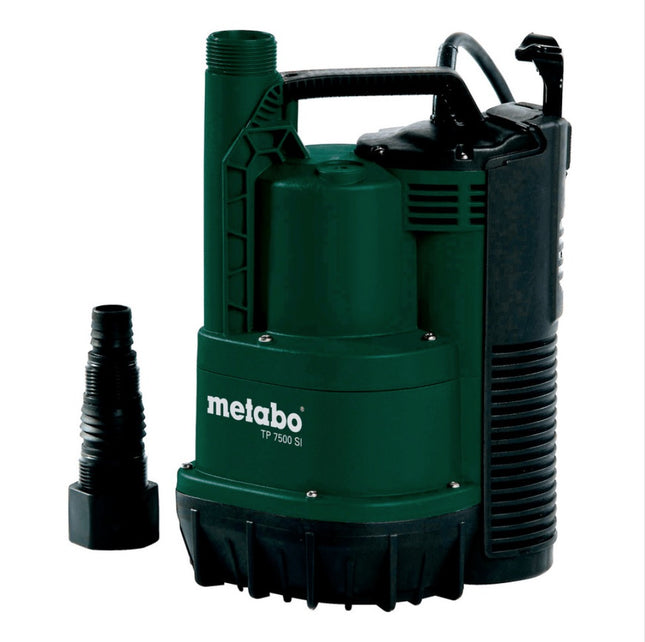 Metabo TP 7500 SI Pompe à eau claire immergée ( 0250750013 ) 300 Watt Débit 7500 l/h