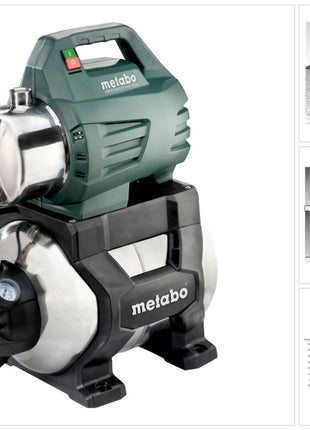 Metabo HWW 4500/25 INOX PLUS installation d'eau domestique 1300 W 75 l/min 4,8 bar (600973000)