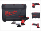 Amoladora puntual a batería Milwaukee M12 FDSS-0X 12 V 88,8 x 63,5 mm sin escobillas + caja HD - sin batería, sin cargador