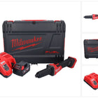 Milwaukee M18 FDGROVB-501X Akku Geradschleifer 18 V Brushless + 1x Akku 5,0 Ah + Ladegerät + HD Box