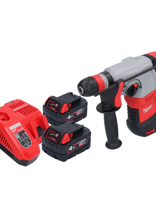 Martillo combinado a batería Milwaukee M18 HD18HX-402 18 V 2,4 J + 2x baterías 4,0 Ah + cargador