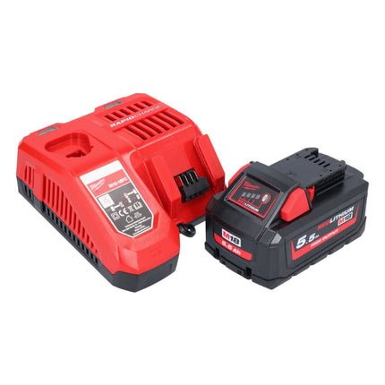 Martillo combinado a batería Milwaukee M18 HD18HX-551 18 V 2,4 J + 1x batería 5,5 Ah + cargador