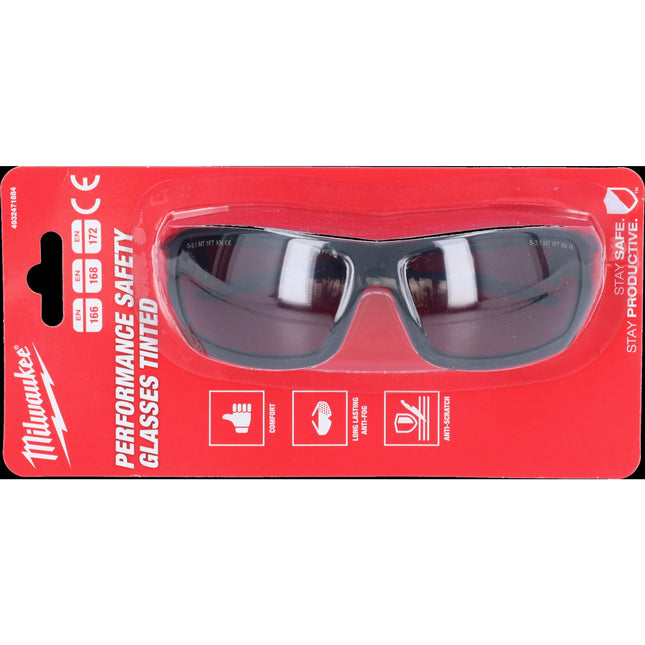 Milwaukee Performance Tinted Safety Glasses ( 4932471884 ) tinted version