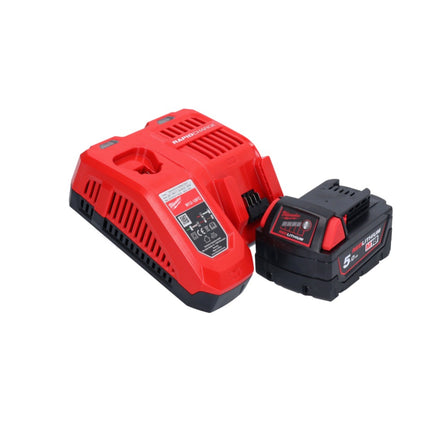 Clavadora a batería Milwaukee M18 FN15GA-501X 18 V sin escobillas 32 - 64 mm + 1x batería 5,0 Ah + cargador + caja HD