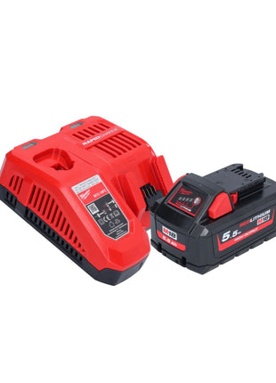 Milwaukee M18 FN15GA-551X Akku Nagler 18 V Brushless 32 - 64 mm + 1x Akku 5,5 Ah + Ladegerät + HD Box