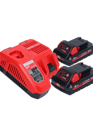 Sierra circular a batería Milwaukee M18 BLCS66-302 18 V 190 mm sin escobillas + 2x baterías 3,0 Ah + cargador