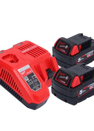 Milwaukee M18 BLCS66-502 Akku Handkreissäge 18 V 190 mm Brushless + 2x Akku 5,0 Ah + Ladegerät