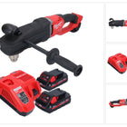 Milwaukee M18 FRAD2-302 Cordless angle drill 18 V 122 Nm brushless + 2x rechargeable battery 3.0 Ah + charger