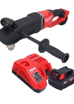 Milwaukee M18 FRAD2-401 Akku Winkelbohrmaschine 18 V 122 Nm Brushless + 1x Akku 4,0 Ah + Ladegerät