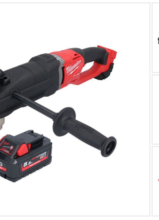 Taladro angular a batería Milwaukee M18 FRAD2-551 18 V 122 Nm sin escobillas + 1x batería 5,5 Ah - sin cargador