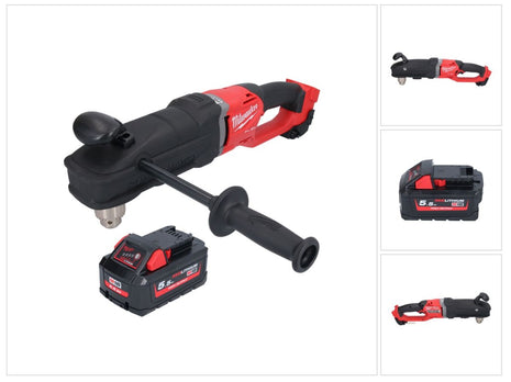 Milwaukee M18 FRAD2-551 Akku Winkelbohrmaschine 18 V 122 Nm Brushless + 1x Akku 5,5 Ah - ohne Ladegerät