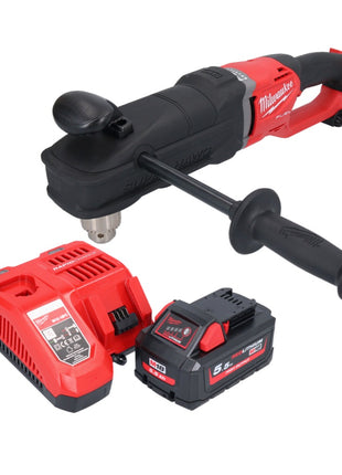 Milwaukee M18 FRAD2-551 Akku Winkelbohrmaschine 18 V 122 Nm Brushless + 1x Akku 5,5 Ah + Ladegerät